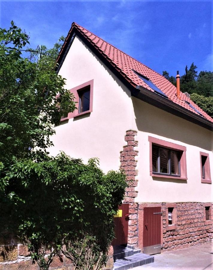 Ferienhaus In Der Erlebach Elmstein ภายนอก รูปภาพ